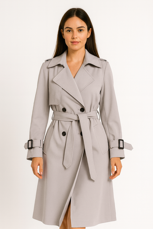 EleganceFlow™ Premium Trenchcoat