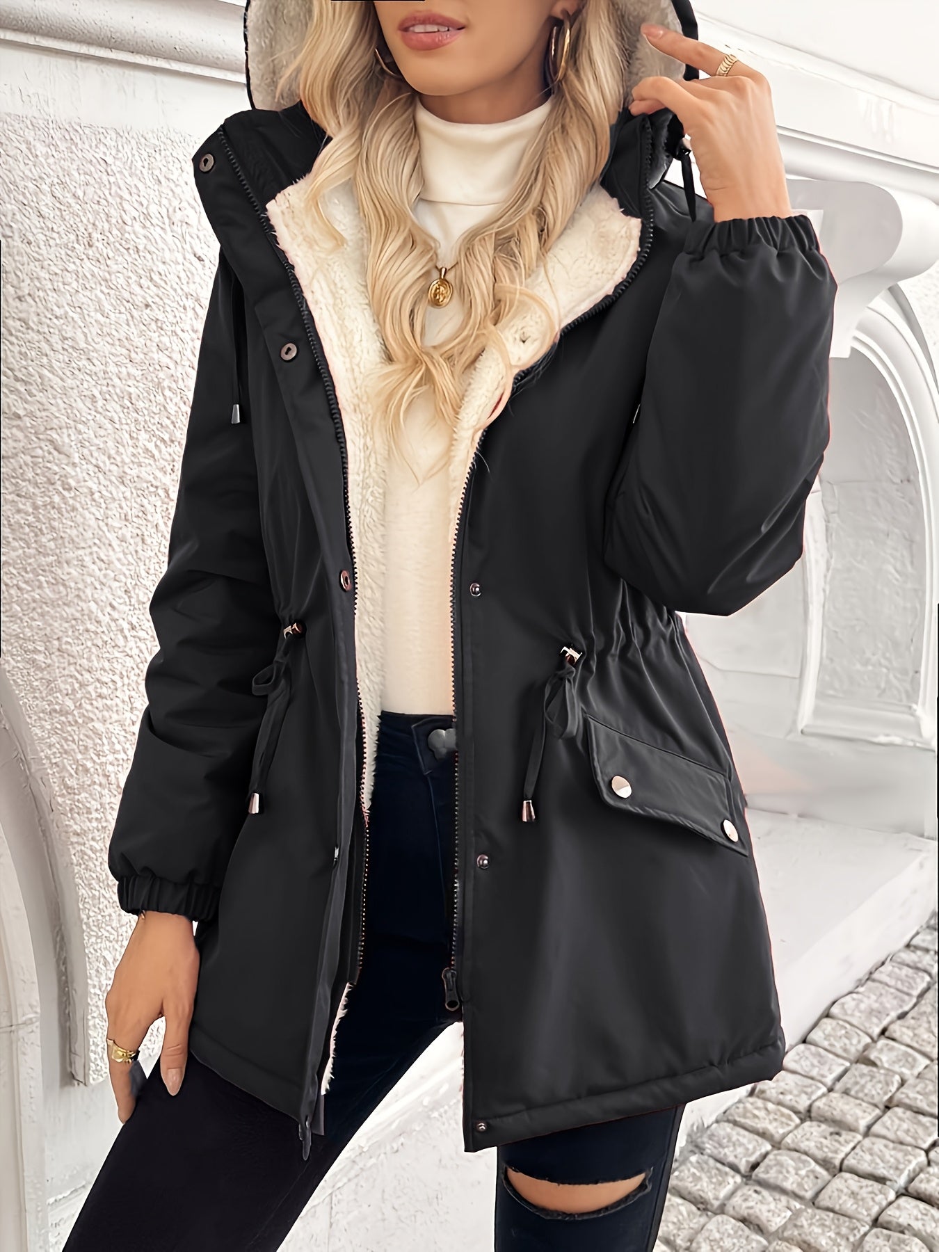 Aviator Shearling Comfort Jacket – Camel