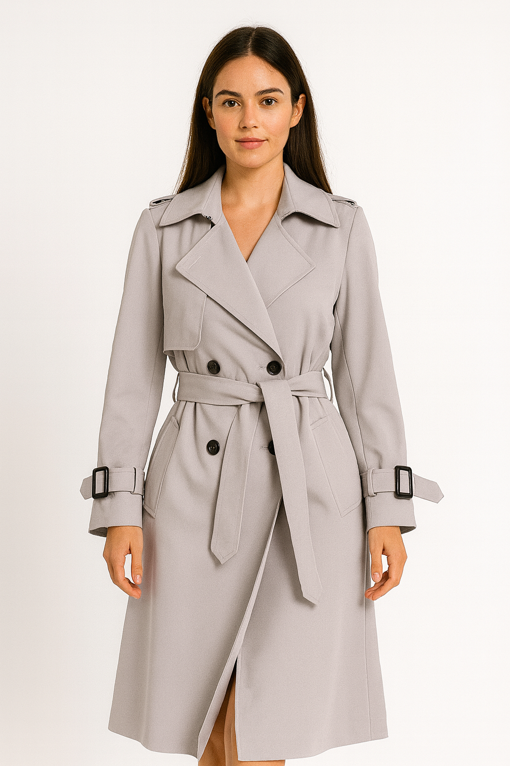 EleganceFlow™ Premium Trenchcoat