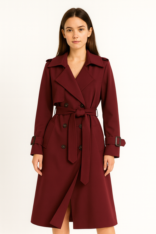 EleganceFlow™ Premium Trenchcoat
