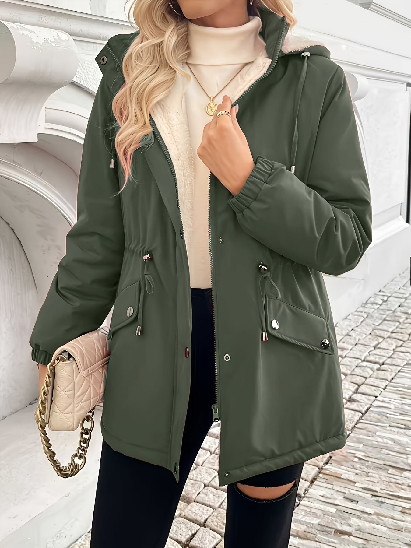 Aviator Shearling Comfort Jacket – Camel