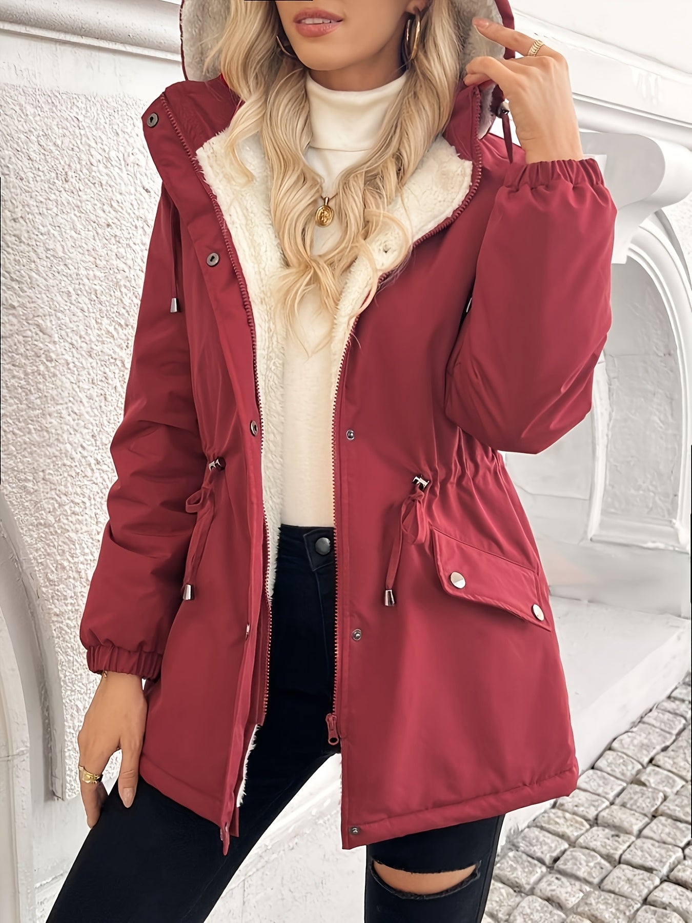 Aviator Shearling Comfort Jacket – Camel