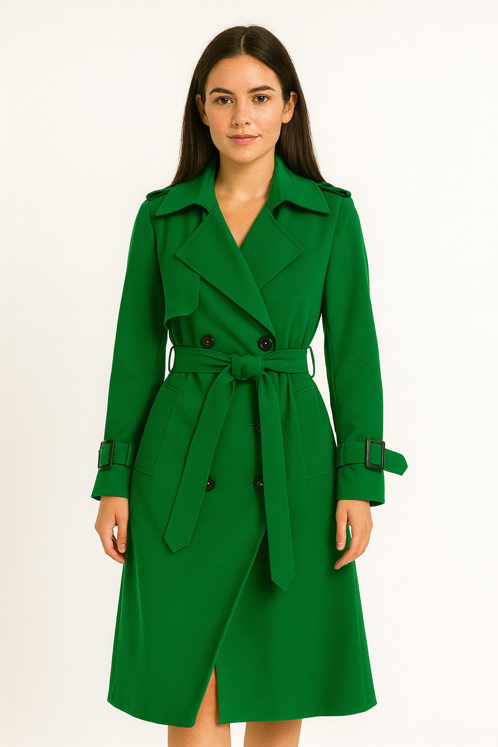 EleganceFlow™ Premium Trenchcoat