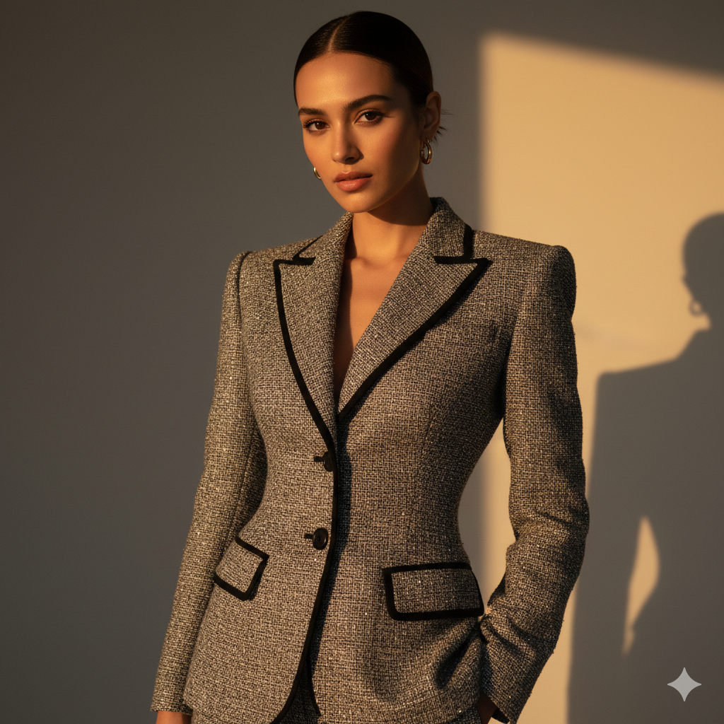 Midnight Frost Elegance Dress