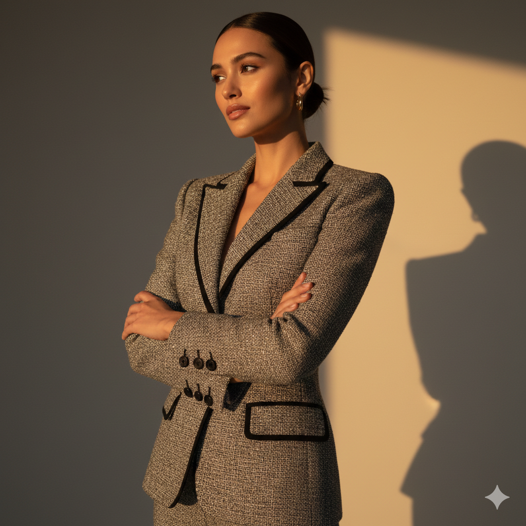 Midnight Frost Elegance Dress