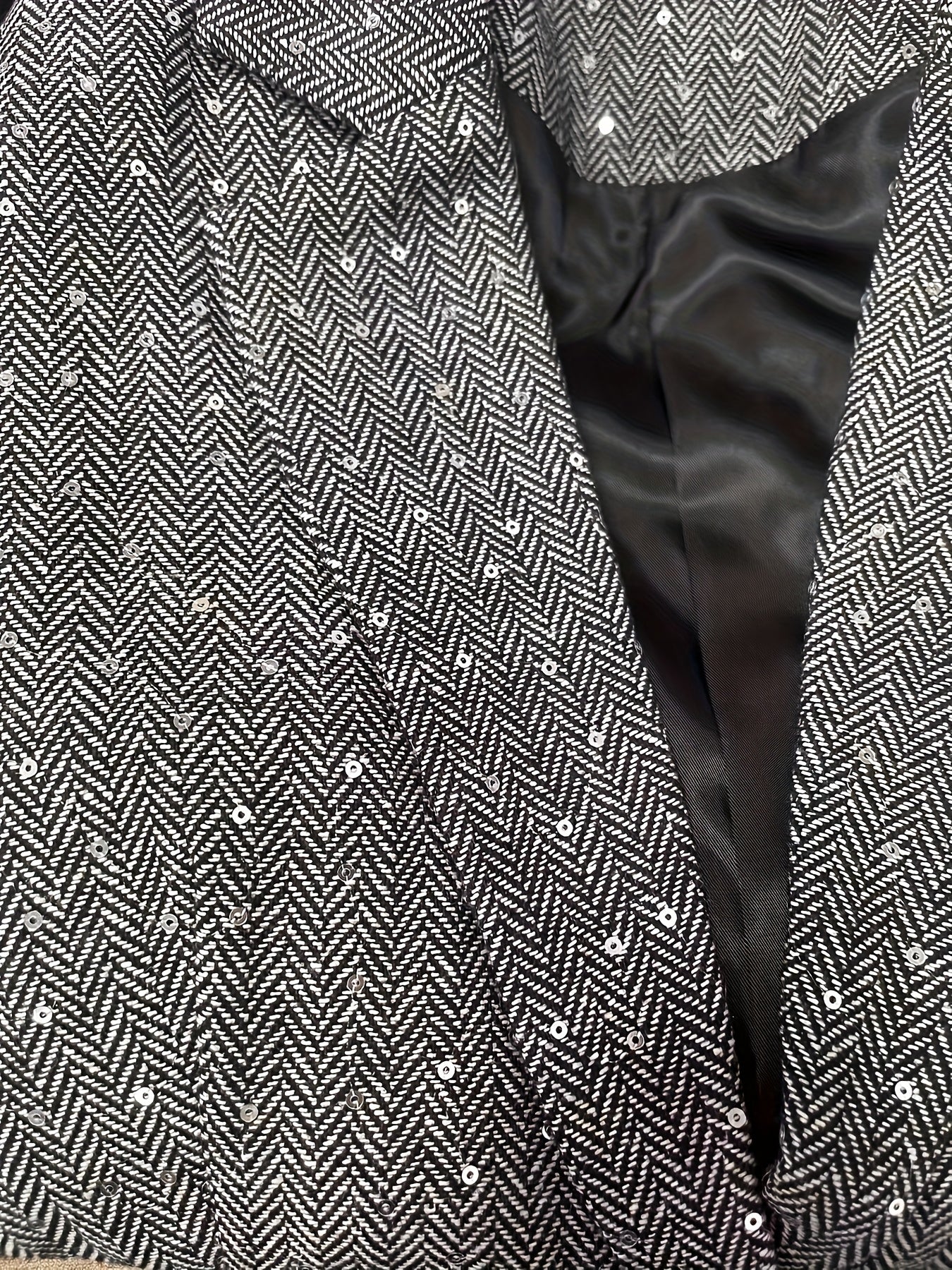 Midnight Frost Elegance Dress