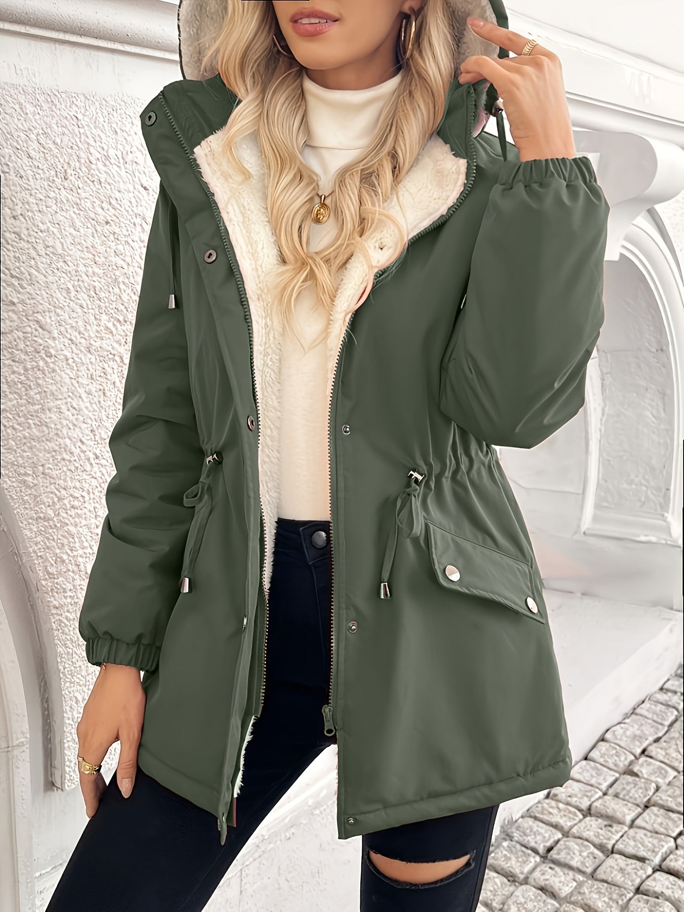 Aviator Shearling Comfort Jacket – Camel