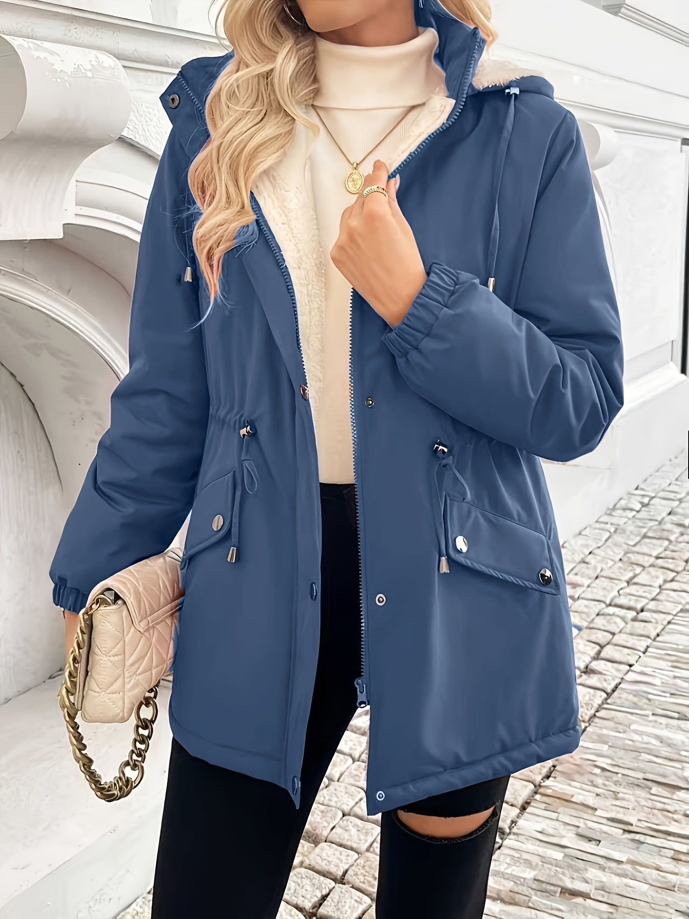 Aviator Shearling Comfort Jacket – Camel